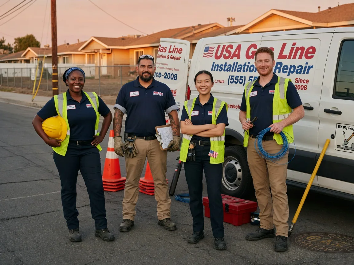 Gas Line Installation company in Nassawadox, VA
